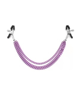 LilituShop BDSM Zincirli Göğüs Ucu Kelepçesi