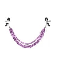LilituShop BDSM Zincirli Göğüs Ucu Kelepçesi