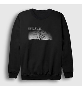 Presmono Unisex Siyah Tree Burzum Sweatshirt 23976tt