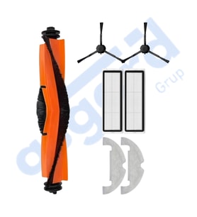 DREAME D10 PLUS – D10S PLUS – D10 PLUS GEN 2 UYUMLU 1 Ana Fırça 2 Yan Fırça 2 Filtre 2 Mop PKT-iasgf0001395