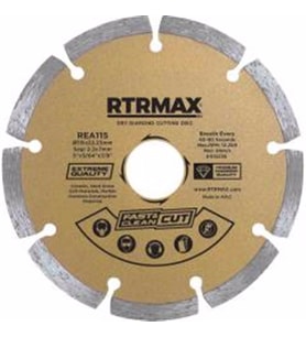 RTR (REA180) 180x22mm SOKETLİ ELMAS TESTERE (Karışık)