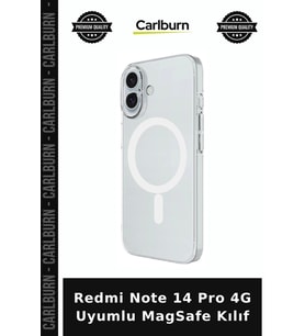 Redmi Note 14 Pro 4G Uyumlu MagSafe Kılıf Mobil Koruma Cihaz Kılıfı Telefon Kapağı