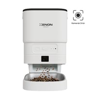 Xenon Smart Akıllı Mama Kabı (Kameralı) 1080p, 4L, Mobil Kontrol, Çelik Kase, Gece Görüş (X8614)