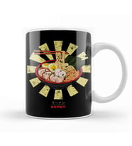 Ramen Retro Japanese Kupa Bardak Porselen
