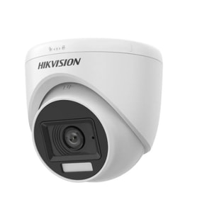 HIKVISION 2MP DOME 2.8MM DS-2CE76D0T-LPFS Akıllı Hibrit Işık Sesli Kamera