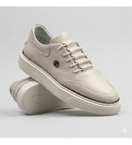 Pierre Cardin 1601275 Men's Leather Shoes Açık Gri