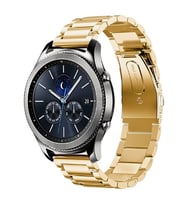 Xiaomi Redmi Watch 4 / Xiaomi Redmi Watch 5 Uyumlu Paslanmaz Çelik Metal Kordon Modern ve Şık (Gold)