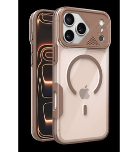iPhone 17 Pro Zinko Magsafe Kapak - Çöl Titanyum