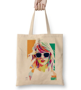 Taylor Swift Bez Çanta Uzun Saplı