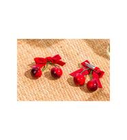 Cherry Bow Kirazlı Çocuk Tokası KERDEŞİNİZE, KIZINIZA verilecek en güzel ediye