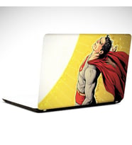 Süperman ve Güneş Laptop Sticker 15.4 inch (37X26CM)
