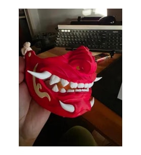 Oni Maske Dekoratif