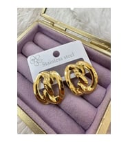 Çelik Gold Küpe