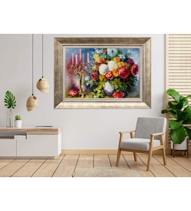 Gümüş Çerçeveli Tablo nb427