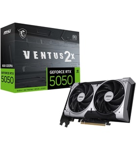 MSI GeForce RTX 5050 8GB VENTUS 2X OC GDDR6 128Bit DX12 Gaming (Oyuncu) Ekran Kartı