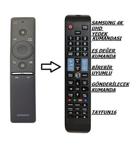Samsung 55MU7350 Yedek Kumandası