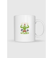 No Pain No Grinch Baskılı Kupa Bardak