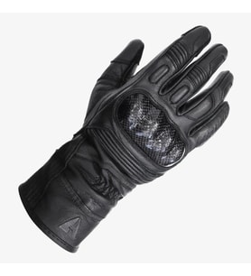 Motosiklet Eldiveni Deri Siyah %100 Leather Motorcu Eldiveni