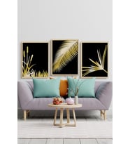 Çerçeveli Tablo Modern Sanatsal Çerçeveler Dekorasyon Ev Dekoru Puzzle Çerçevesi ÖZC-414
