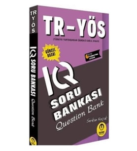 Tasarı Yayınları TR YÖS IQ Soru Bankası