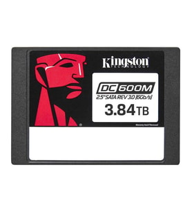 KINGSTON 2.5 3.84TB DC600M SEDC600M/3840G 560MB/s 530MB/s SATA 3 (6Gb/s) Enterprise SSD