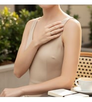 STİL İNCİSİ/XUPING JEWELRY ÇİFT SIRA TEK TAŞ YÜZÜK