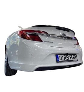🚘 Opel Insignia A Arka Ek (Makyajlı) – Sportif Plastik Tampon Altı Eki  Dayanıklı Malzeme (Standart)