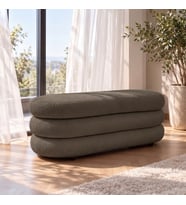 İnarch Dizayn Naturis Sandıklı Bench – Depolama Alanlı Modern Puf