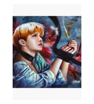 Bts J-hope Tablo Ahşap Poster Dekoratif Kod4671