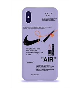 Apple iPhone X Uyumlu Lansman Kılıf Sneakers Tasarımlı Altı Kapalı İçi Kadife Kaplı Silikon Kapak (Şeffaf)
