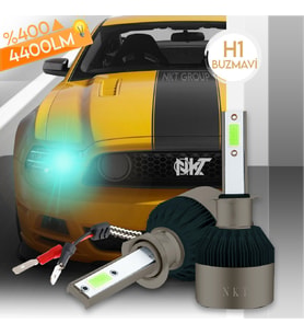 POINT MARKETING H1 Ice Blue Buz Mavi Led Xenon Far Ledi Led Zenon Far Ampulü