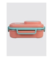 UZSPACE VGN-8021-8092 PASLANMAZ ÇELİK YEMEK KABI - LUNCH BOX 600 ML IRIS RED
