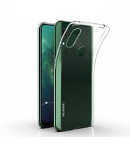 Huawei P Smart Z Kılıf Şeffaf İnce ve Esnek Süper Silikon Kılıf (Renksiz)