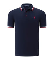 T8594 DEWBERRY ERKEK T-SHIRT-DÜZ LACİVERT