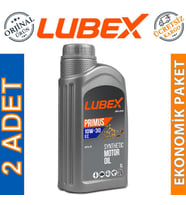 Lubex Primus EC 10W-30 1 Lt Yüksek Performanslı Motor Yağı (2 Adet)