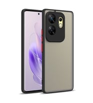 Infinix Zero 30 4G Uyumlu Kılıf Zore Hux Kapak (Siyah)
