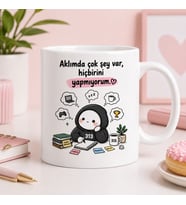 Aklımda Çok Şey Var Hiçbirini Yapmıyorum Komik 313 Kupa