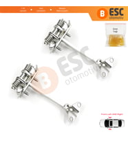 Citroen C5 MK1 2001-2008 9181G0 İçin 2 EA Ön Sağ ve Sol Kapı Gergi Yayı