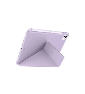 İpad Air 13 (2024) Kılıf Kalemlikli Mars Tablet Kılıfı - Lila