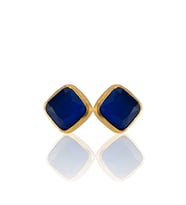 Kadir Jewellery 22 Ayar Altın Kaplama Kadın Minimal Küpe -El İşçiliği Ve Hipoalerjenik Küpe