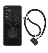 Samsung A23 A31 A32 A50 A51 A52 A53 A70 Kılıf Boyun Askılı Silikon Black Fox 1325