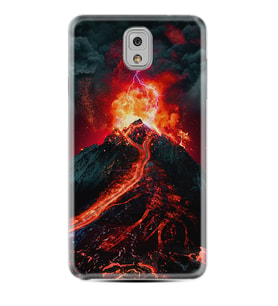 Samsung Note 3 4 5 8 9 20 Ultra 10 Lite Kılıf Desenli Silikon Yanardağ 1611