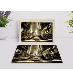 BK Home New York Manzara 1000 Parça Profesyonel Puzzle-4