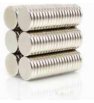 Adet 20x3 mm Yuvarlak Güçlü Neodyum Mıknatıs (Çap 20 mm Kalınlık 3 mm)