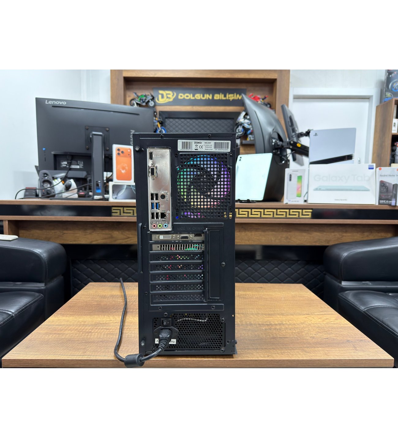 Zoko i3-10100F 16GB 256GB GTX750 2GB W10 Oyuncu Kasası