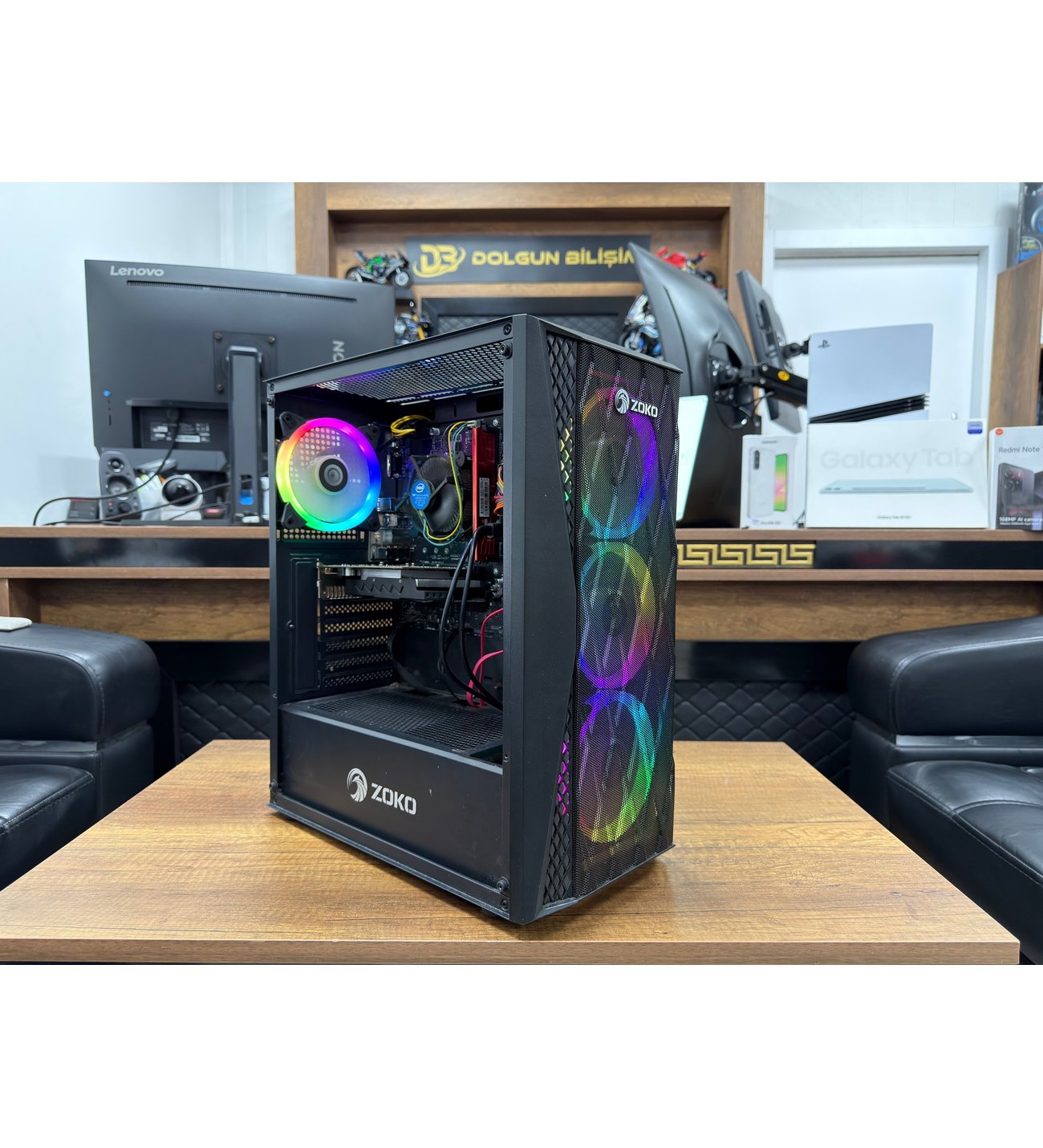 Zoko i3-10100F 16GB 256GB GTX750 2GB W10 Oyuncu Kasası
