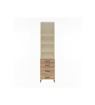 Hyperion Dolap 4 Raflı 4 Çekmeceli 60x44x243 Aytaşı-Çam