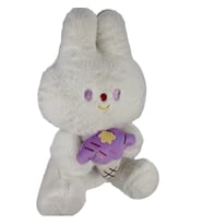 Dondurmalı tavşan 40 CM (Beyaz)
