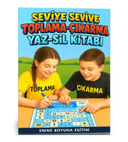 Herkes İçin Seviye Seviye Toplama–Çıkarma YAZ–SİL Kitabı