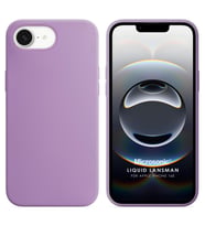 Microsonic Apple iPhone 16e Kılıf Liquid Lansman Silikon Lila (Lila)